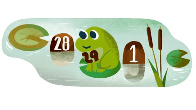 Високосен ден 29 февруари 2024 г. - Leap Day 2024 Google Doodle - Today Google Celebrates 29th day of February Leap Day 2024