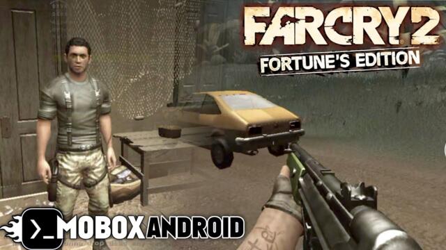 Far Cry 2 Fortune's Edition on Mobox Emulator Android Gameplay test Snapdragon 778G Setting Offline