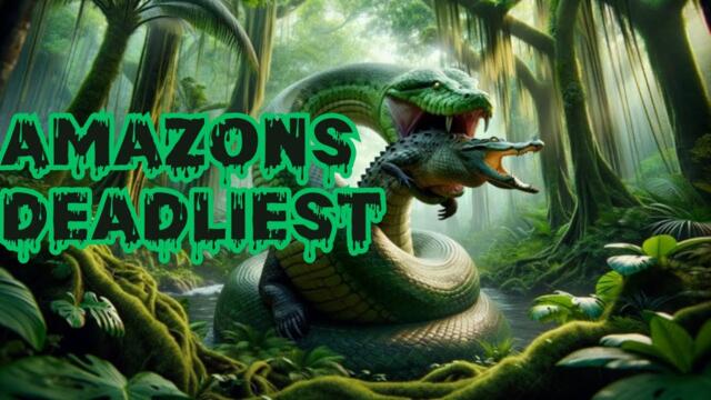 Deadliest Creatures of the Amazon that we know of