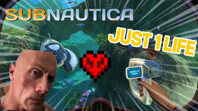 Can you beat Subnautica HARDEST GAME MODE WITH JUST 1 LIFE