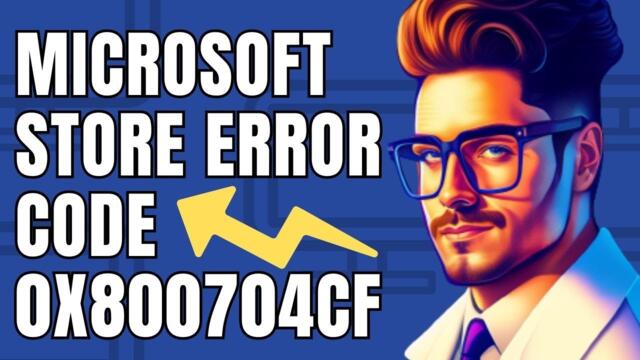 How to Fix Microsoft Store Error Code 0x800704CF on Windows