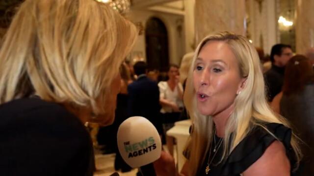 Marjorie Taylor Greene clashes with Emily Maitlis over bizarre ‘Jewish space lasers’ conspiracy claim