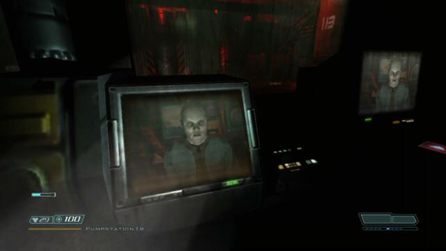 Doom 3 - Dr. Betruger's message to doomguy