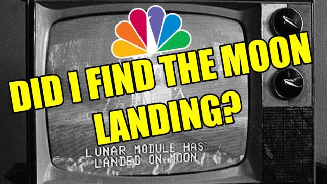 Finding and Digitizing the Apollo 11 Moon Landing on NBC (July 20, 1969 - Partial Broadcast, B/W)