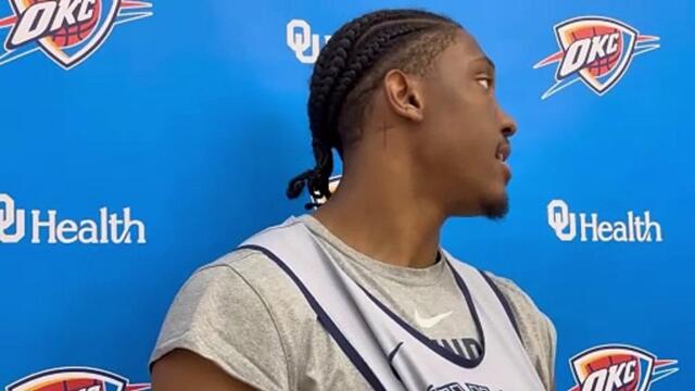 Jalen Williams on defending Victor Wembanyama