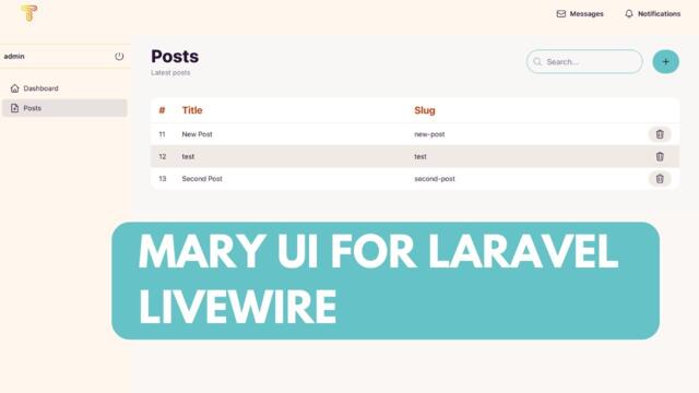 Mary UI Components for Laravel Livewire Full Tutorial