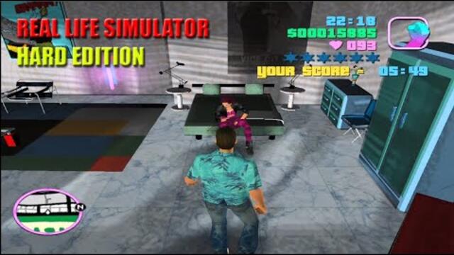 Real Life Simulator: Hard Edition - GTA Vice City MOD