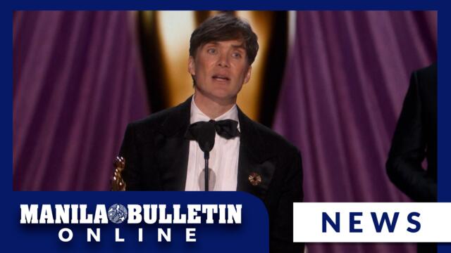 Cillian Murphy wins best actor Oscar for 'Oppenheimer'