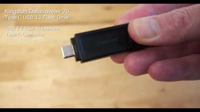 Kingston DataTraveler 70 USB Type C Flash Drive Review