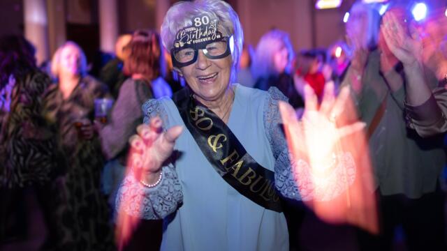 Hundreds attended Vicky McClure's latest day time disco - including a woman's 80th birthday party