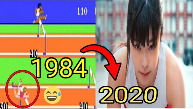 evolution of olympic video games history 1984 - 2020