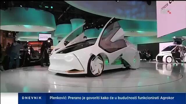 HRT: U Tokiju predstavljeni automobili budućnosti 25. 10. 2017.