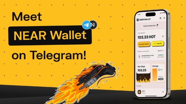 Welcome to NEAR Wallet - the next generation Telegram wallet.