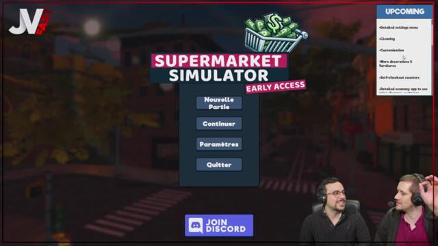 Fast supermarket simulator