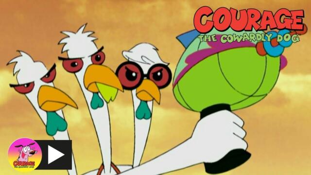 Courage The Cowardly Dog | Son of the Chicken from Outer Space | Cartoon Network