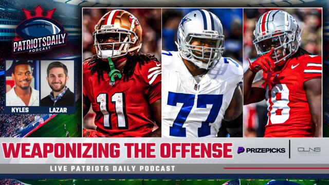 LIVE Patriots Daily: How Patriots Can Still Weaponize The Offense w/ Evan Lazar