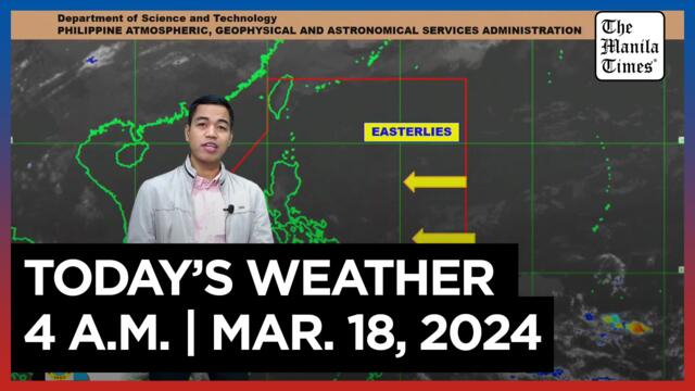 Today's Weather, 4 A.M. | Mar. 18, 2024