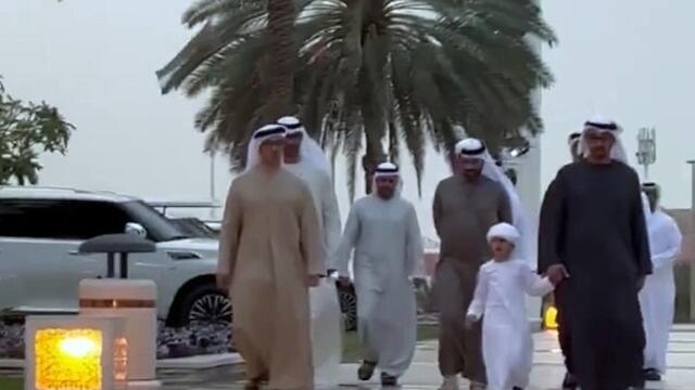 UAE residents describe moment President sat on the floor to end fast with them