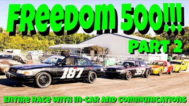 187 Customs Trip To The Freedom 500: Part 2! Full Race w/In-Car Video and Communications!