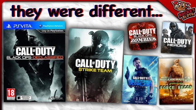 the call of duty games the world forgot...