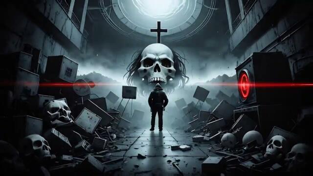 Iron Maiden  Fear Of The Dark AI Music Video 4k Lyrics Субтитри