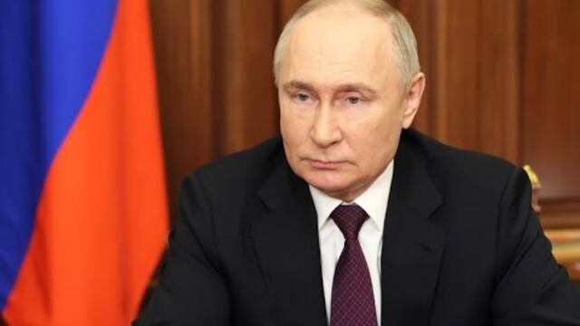 Путин обратился к россиянам по итогам выборов президента РФ