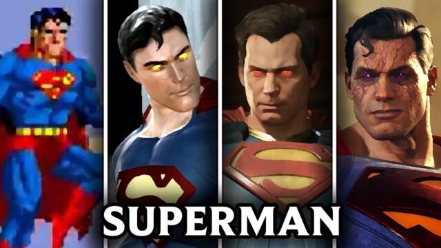 Superman Evolution in Video Games From 1979 - 2024