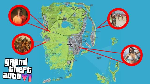 Our FIRST In-Depth Look at The GTA 6 MAP!