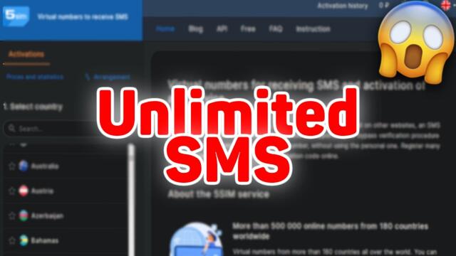 How to Get Unlimited SMS Verification Codes