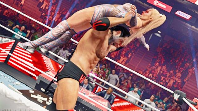 WWE 2k23 MODS: Lana vs Scott Hall #intergender #wrestling