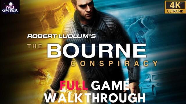 The Bourne Conspiracy 4K / PS3 Full Game Walkthrough