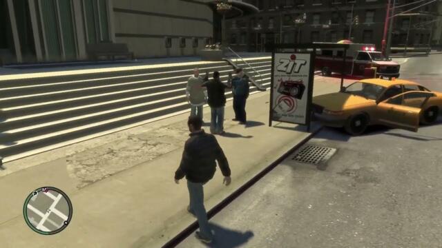 GTA4 AI logic - luring NPCs and Cops into fighting with each other