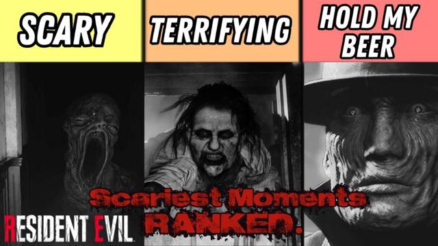 The MOST TERRIFYING Moments In Resident Evil RANKED
