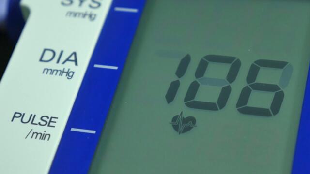 What does a blood pressure check involve and what are the treatments for high blood pressure?