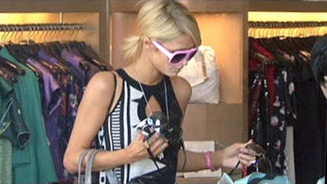 Paris Hilton Spends The Day Shopping  [2008]