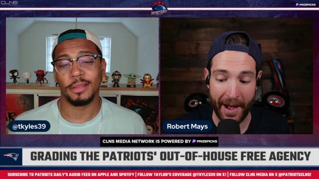 LIVE Patriots Daily: Grading Patriots' Free Agency & Looking Ahead w/ Robert Mays