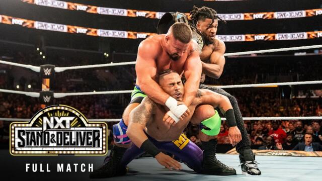 FULL MATCH — Bron Breakker vs. Carmelo Hayes — NXT Title: NXT Stand & Deliver 2023