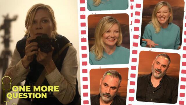 Civil War's Kirsten Dunst and Alex Garland on working together