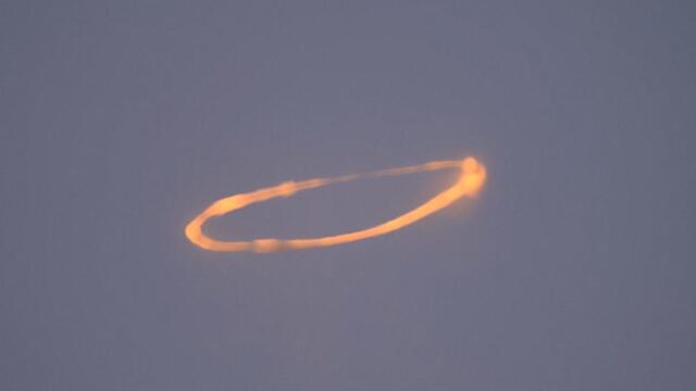 Mount Etna blows ‘smoke rings’ into sky in rare phenomenon