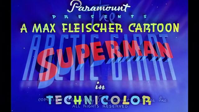 Superman  The Arctic Giant (1942) (Remastered HD)
