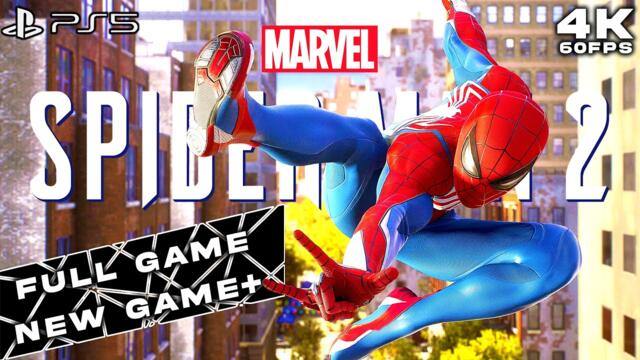 MARVEL'S SPIDER-MAN 2 PS5 FULL GAME - NEW GAME+(4K60FPS)