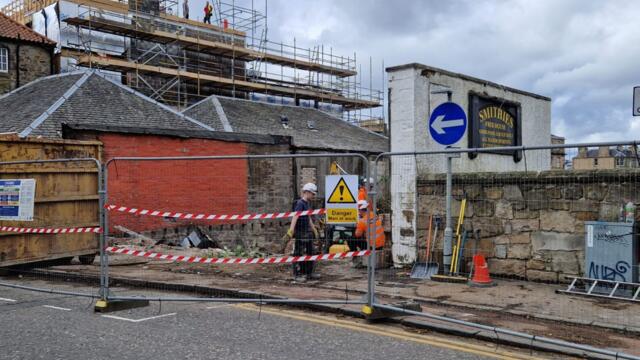 Edinburgh pub demolished to make way for new homes
