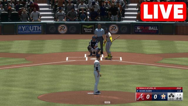 MLB LIVE🔴 Atlanta Braves vs Houston Astros - 17th April 2024 | MLB Full Game - MLB 24 2024-04-17 19:39