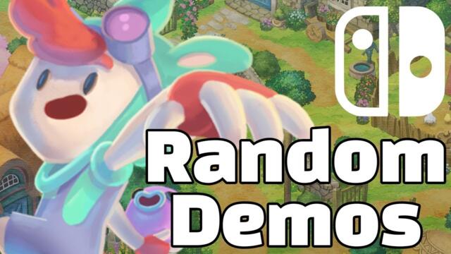 Playing 5 Random Demos on the Switch