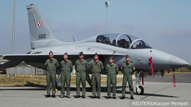 Полша се готви да се бие срещу Русия с безполезни изтребители