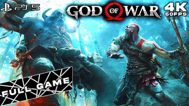 GOD OF WAR 2018 PS5 FULL GAME (4K60FPS)