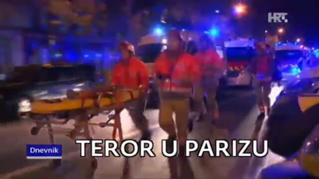HRT: Dnevnik (14. 11. 2015.) - Teroristički napad u Parizu