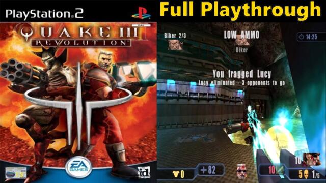 Quake III Revolution PCSX2 - Campaign Playthrough (1080p PCSX2) - No Commentary