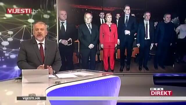 komentar. Zorana Šprajca: Kako je Vučić na večeri kod predsjednice Hrvatima "odrzao lekciju" (2018.)