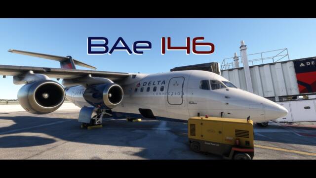 MSFS BAe 146 - Duluth to Minneapolis (full flight)